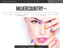 Tablet Screenshot of mujercountry.biz